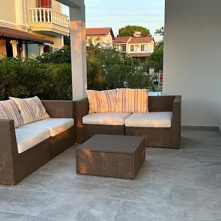 Relaxing By The Villa